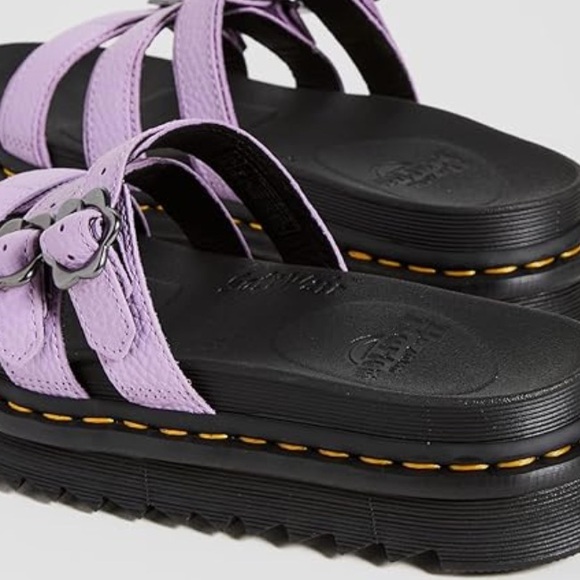 Dr. Martens Blaire Lilac Platform Sandal - Picture 15 of 16